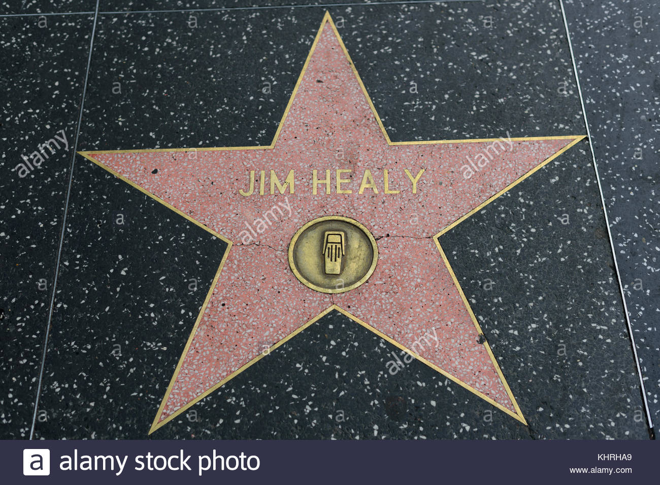 hollywood-ca-december-06-jim-healy-star-on-the-hollywood-walk-of-fame-KHRHA9